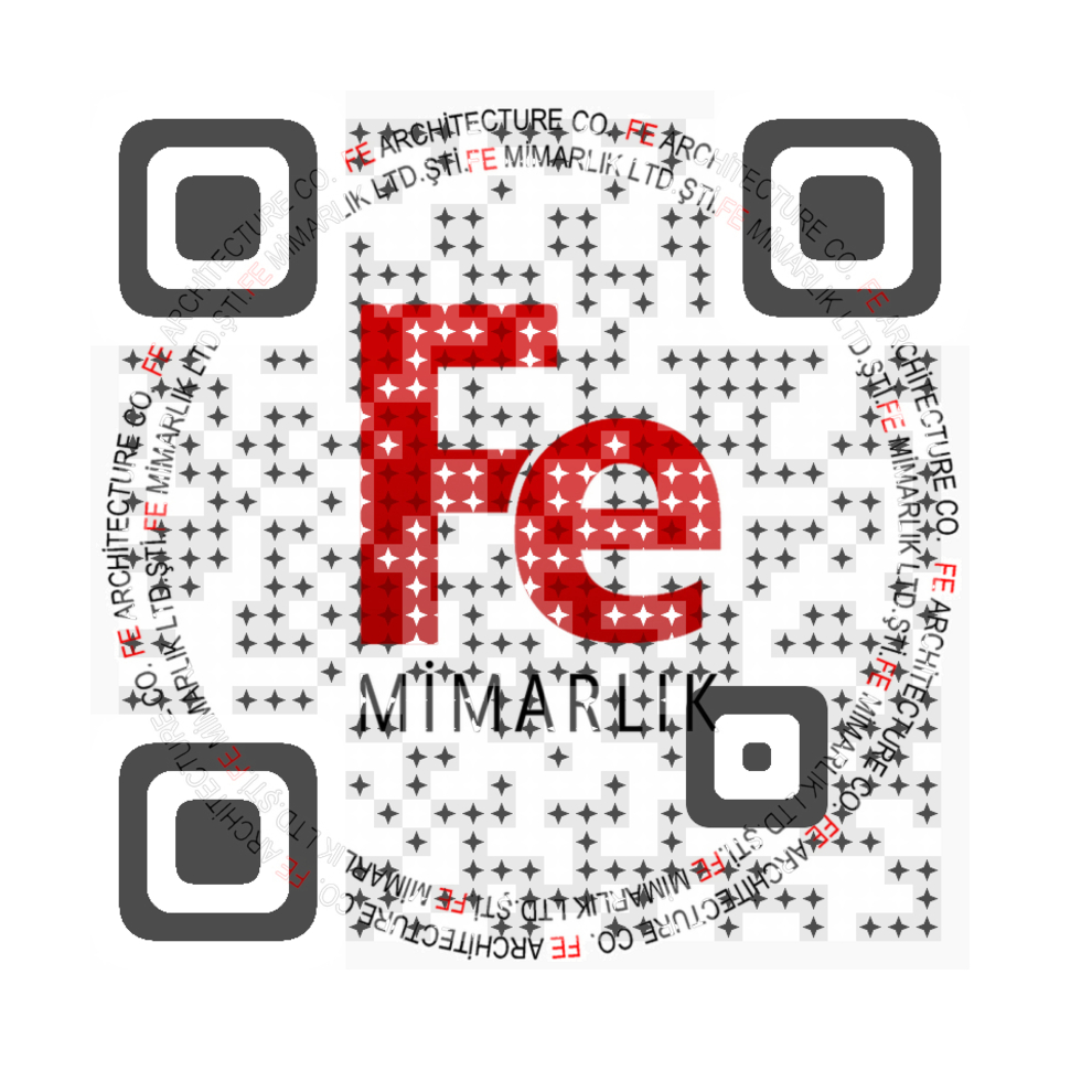 FE Memarlik QR Code qrcode design FE Memarlik QR Code