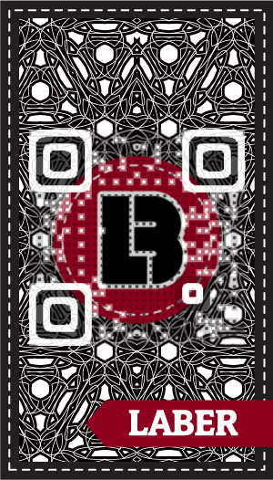 Laber Sahaje QR Code QR Design Laber Sahaje QR Code
