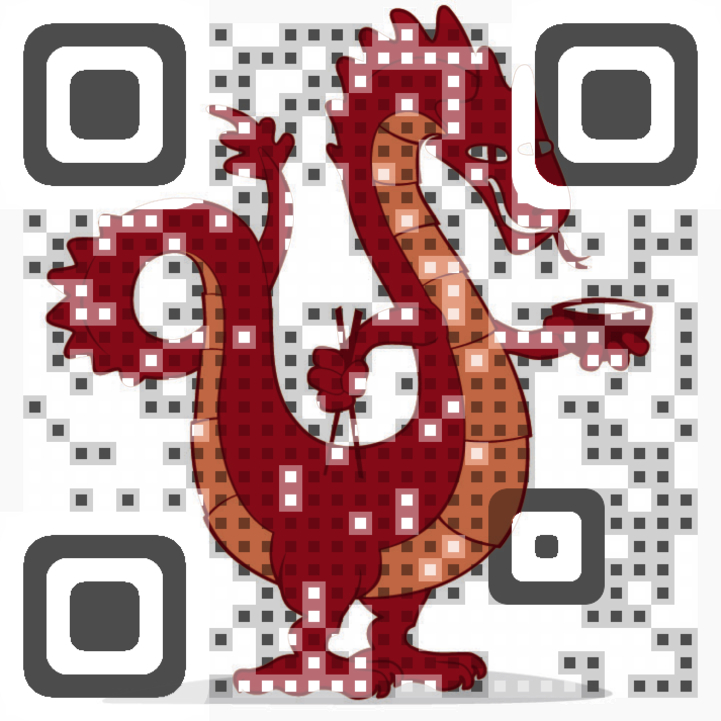 Asian Gourmet Market QR Code Color QR Code Asian Gourmet Market QR Code