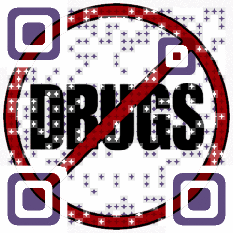 Red Ribbon Week QR Code Color QR Code Red Ribbon Week QR Code