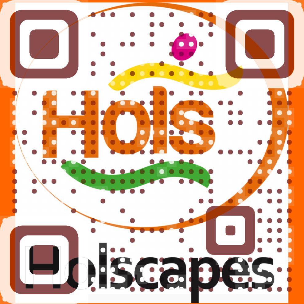 Holscapes QR Code qrcode design Holscapes QR Code
